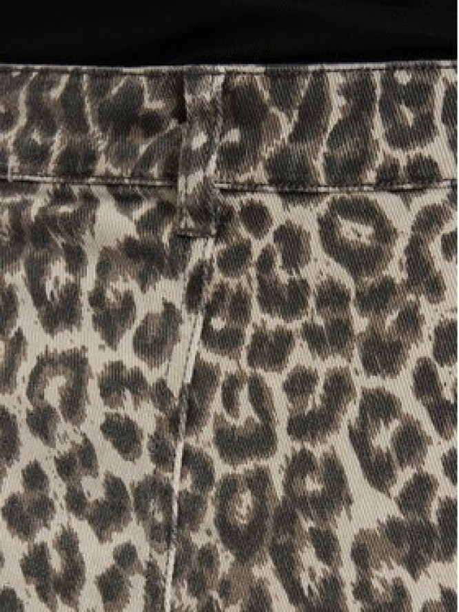 ONLY Spódnica jeansowa Amazing 15371282 Beżowy Regular Fit