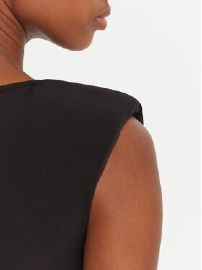 Rinascimento Sukienka koktajlowa CFC0020145002 Czarny Slim Fit