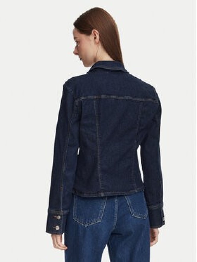 Calvin Klein Jeans Koszula jeansowa LV047G749G Granatowy Slim Fit