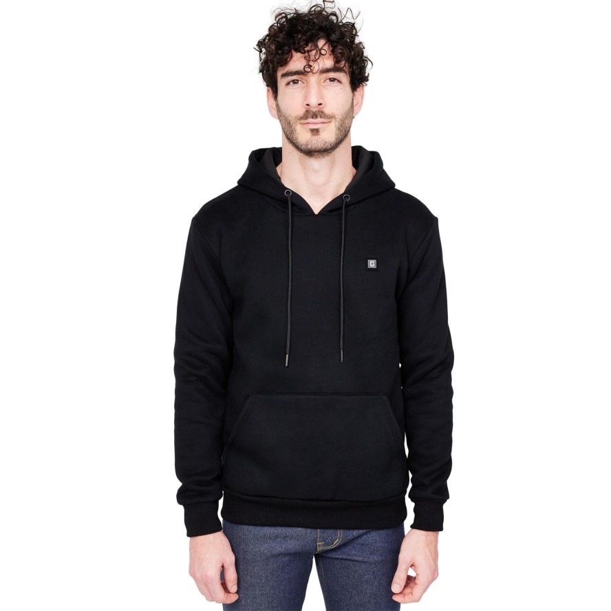 Bluza z kapturem unisex ogrzewana