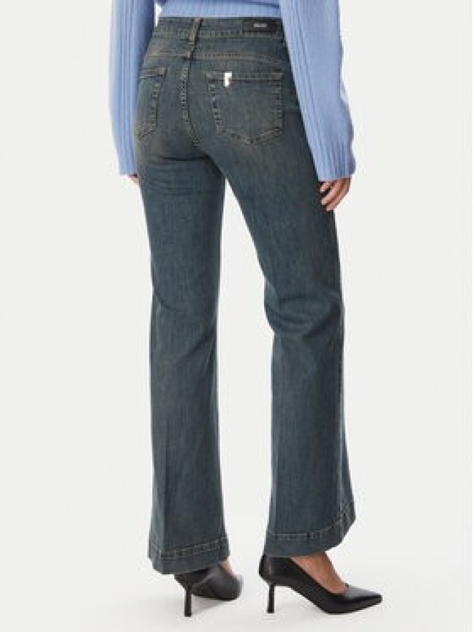 Liu Jo Jeansy UF6093 D0328 Szary Flare Fit