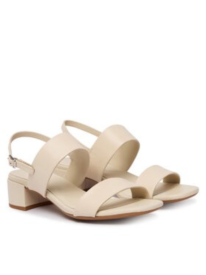 ECCO Sandały Liva 25030301378 Écru