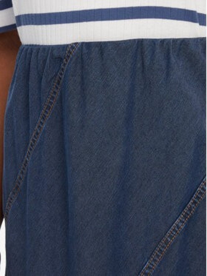 Munthe Spódnica maxi Parson 252122225207 Niebieski Regular Fit