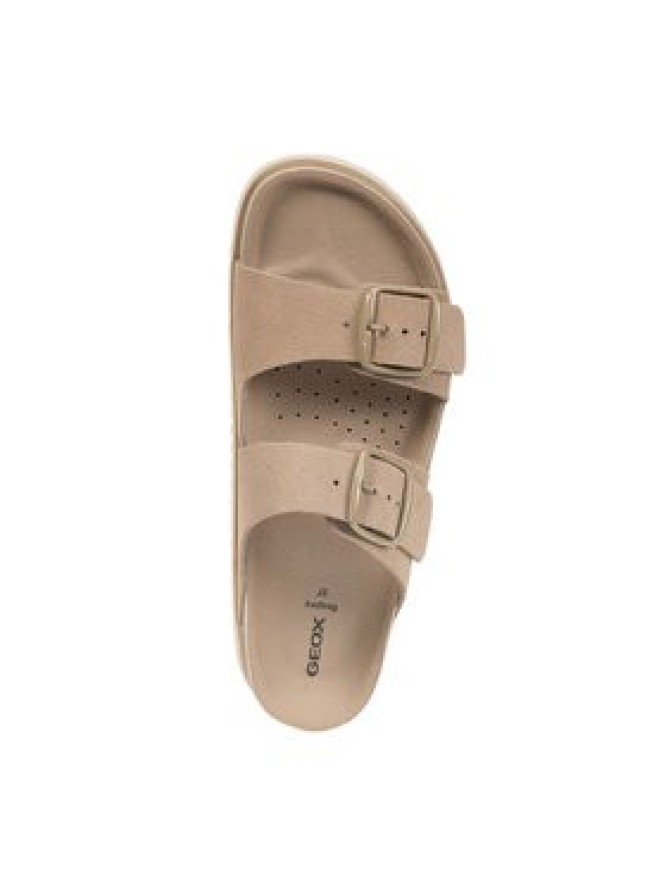 Geox Klapki D Sandybett D558RA 00022 C6738 Beżowy