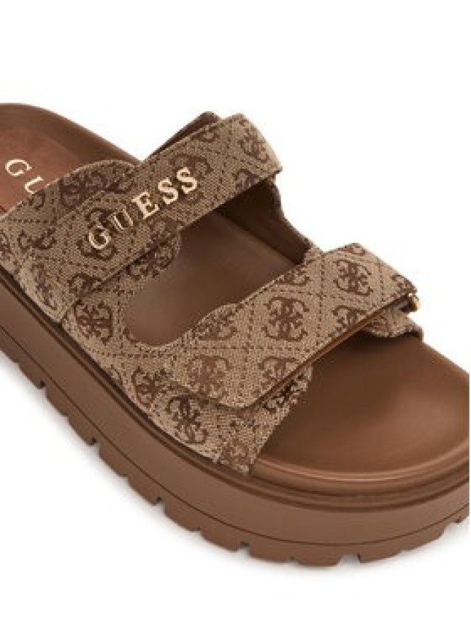 Guess Klapki FLJF2X FAL03 Beżowy