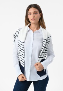 Biała koszula damska K-LIZZY