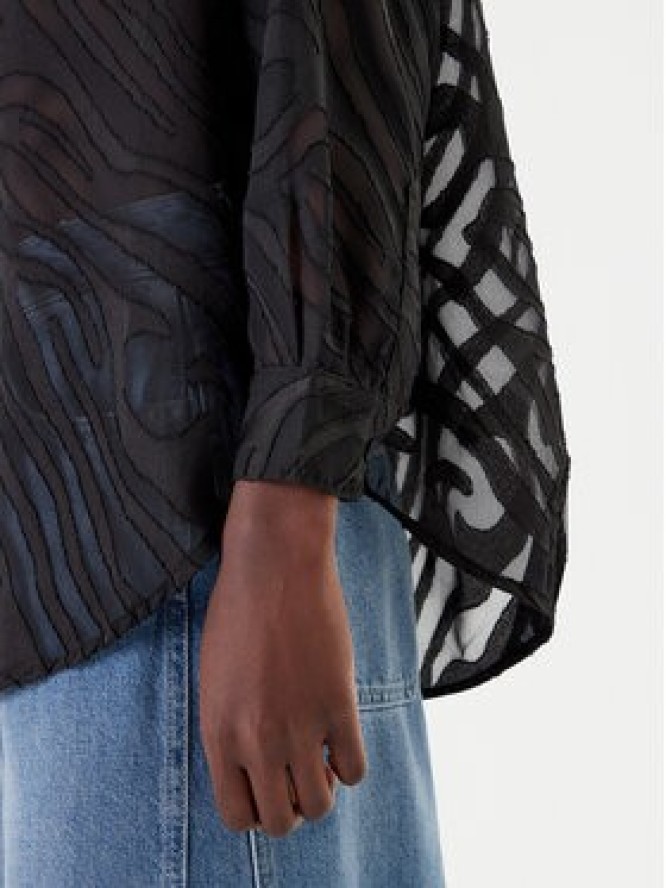 French Connection Bluzka 72NZR Czarny Relaxed Fit