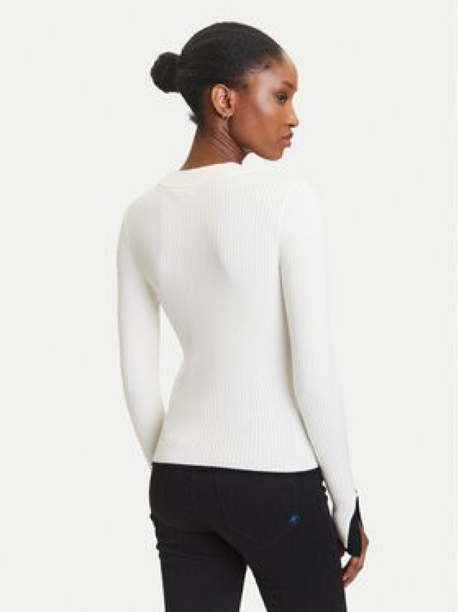 Karl Lagerfeld Jeans Sweter A3W18006 Écru Slim Fit