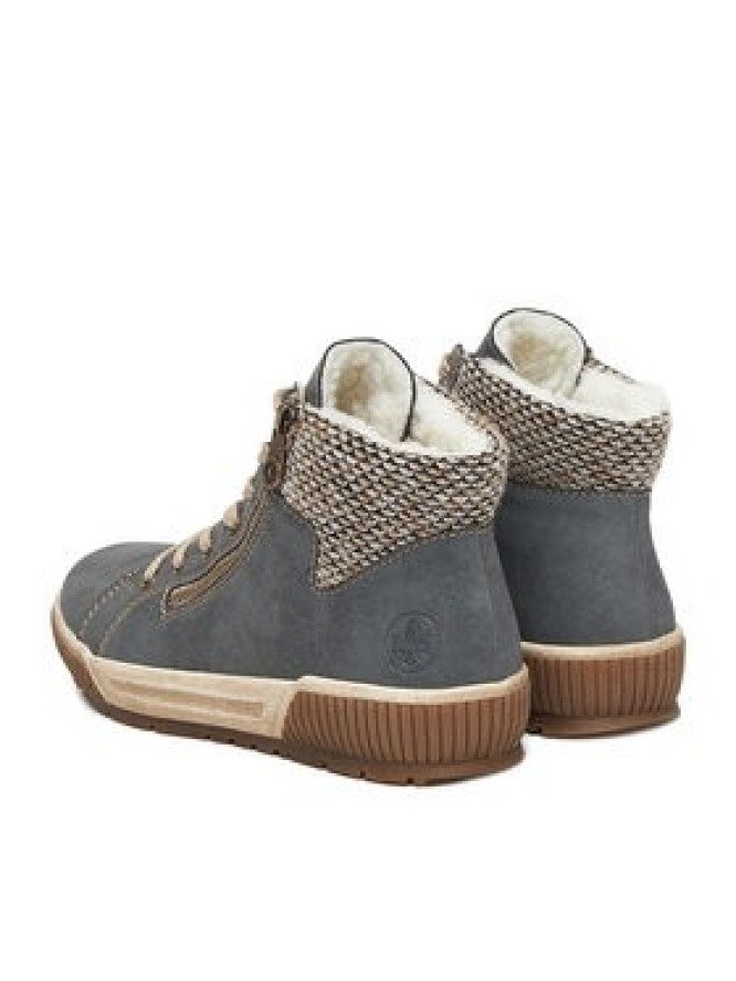 Rieker Trzewiki CEO-N0709-14 Niebieski