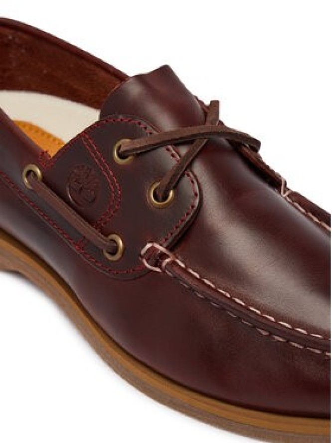 Timberland Półbuty Classic Boat TB0A2Q9XEIW1 Bordowy