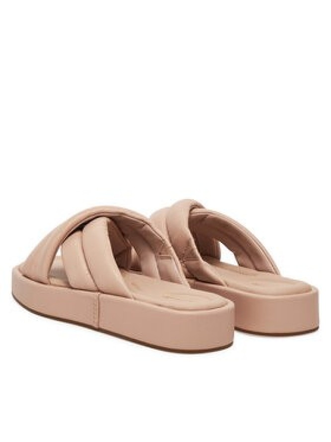 Clarks Klapki Alda Glide 26181185 Różowy