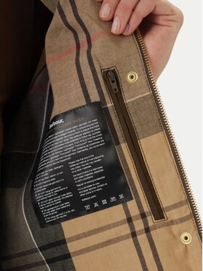 Barbour Kurtka przejściowa Argill Wax LWX1532BR51 Brązowy Regular Fit