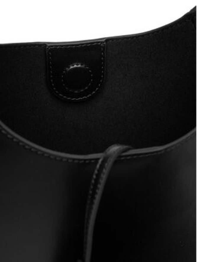 Calvin Klein Torebka Hardware Adj Strap Medium Bag LV04F3402G Czarny