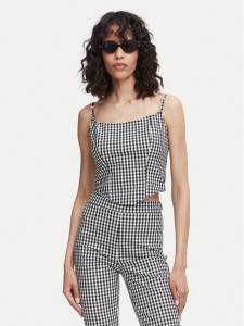 Guess Top W6YH94 W4487 Czarny Slim Fit
