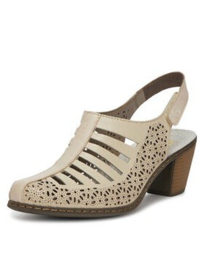 Rieker Sandały 40959-60 Szary