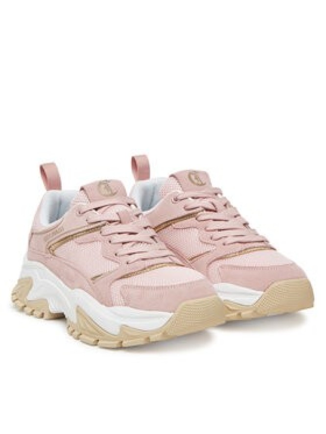 Just Cavalli Sneakersy 78RA3SC5 ZSC33 Różowy