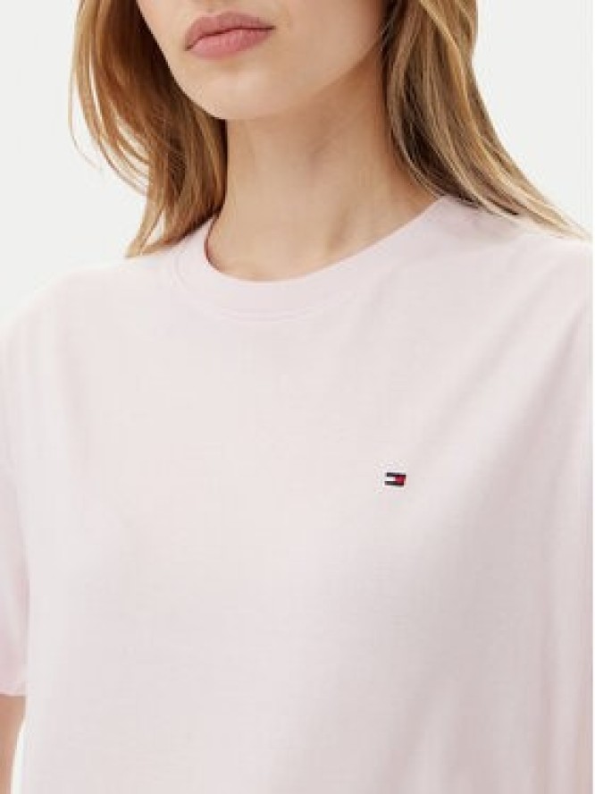 Tommy Hilfiger T-Shirt UW0UW05763 Różowy Regular Fit