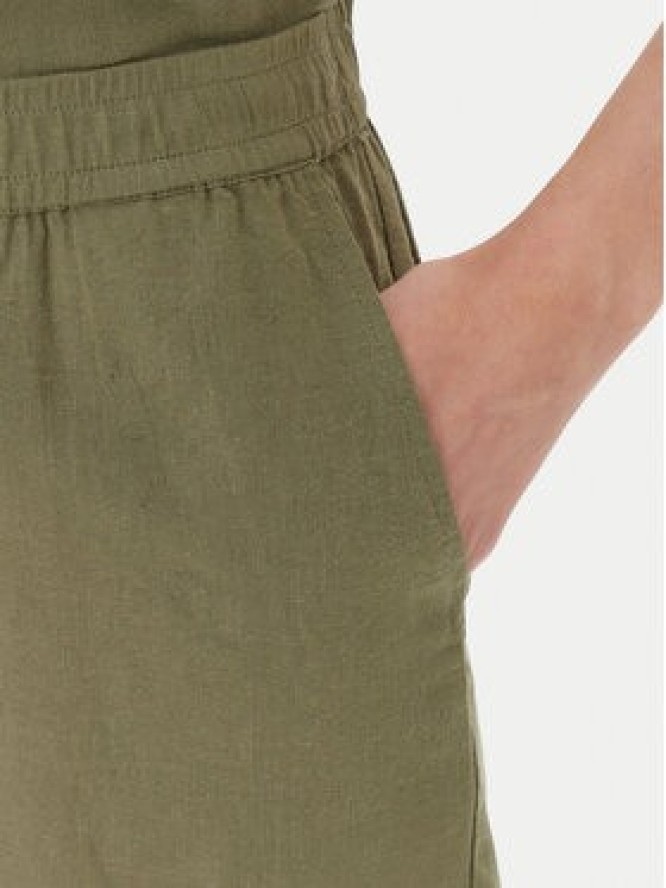 Vero Moda Szorty materiałowe Thea 10333804 Zielony Loose Fit