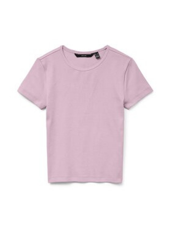 Vero Moda T-Shirt Chloe 10306894 Różowy Slim Fit