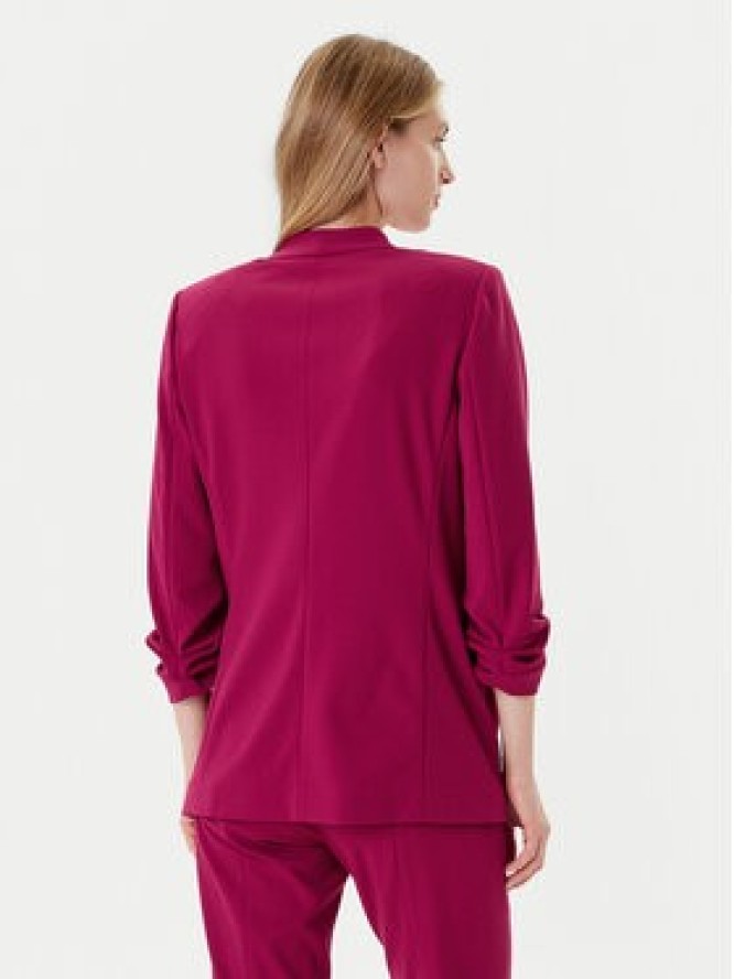 DKNY Marynarka P9RCAAWI Bordowy Regular Fit