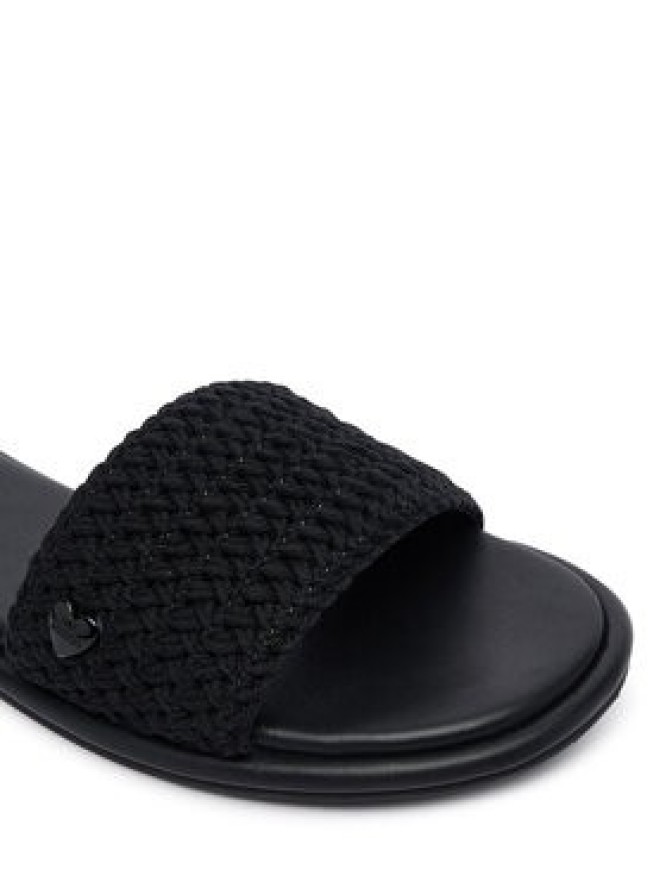 LOVE MOSCHINO Klapki JA28242G0OJQB000 Czarny