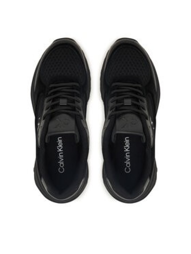 Calvin Klein Jeans Sneakersy Hike Runner Mesh Mix Ck YW0YW01994 Czarny
