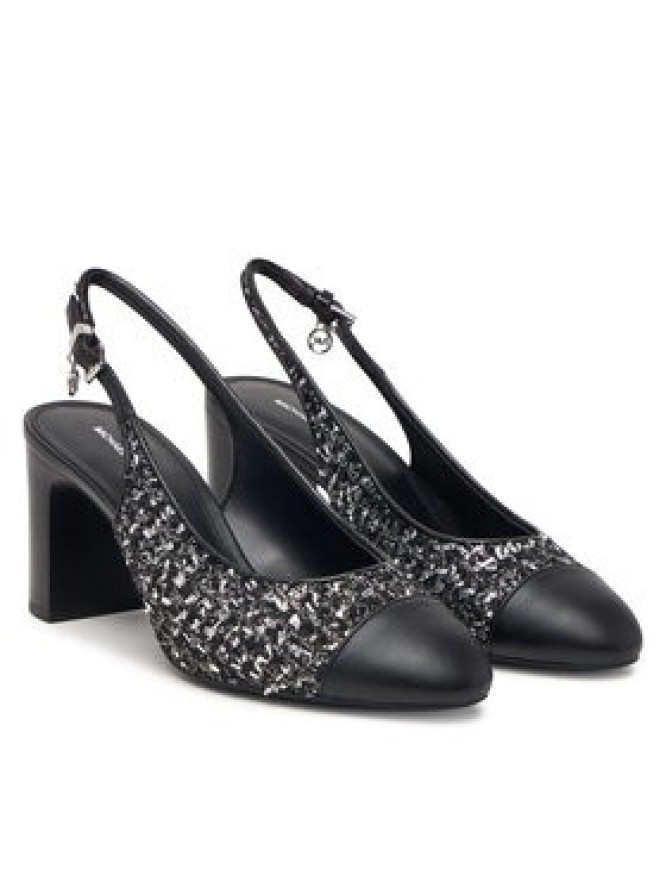 MICHAEL Michael Kors Botki Piper Flex Sling Pump 40F6PIMP1D Czarny