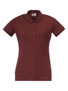 DOLOMITE Funkcyjna koszulka polo "Expedition" w kolorze bordowym rozmiar: L