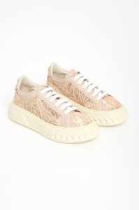 Sneakersy damskie skórzane CASADEI
