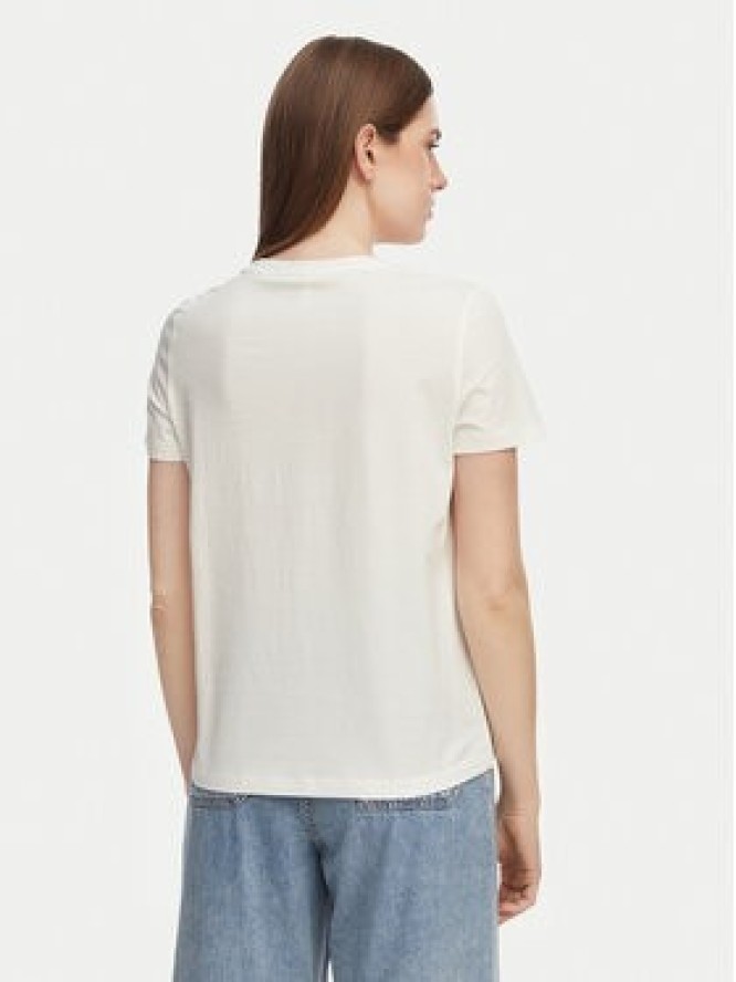 Vero Moda T-Shirt Jida 10340948 Biały Regular Fit
