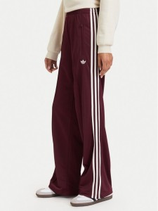 adidas Spodnie dresowe Adicolor Classic Firebird KA7743 Brązowy Loose Fit