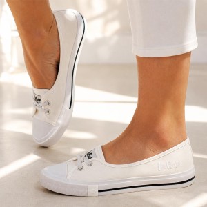 Białe tenisówki damskie Lee Cooper 4356