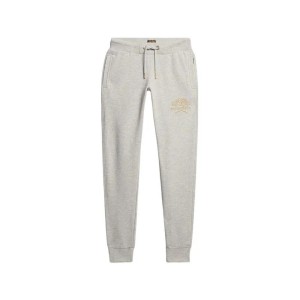 Damskie spodnie dresowe slim Superdry Luxe Metallic Logo