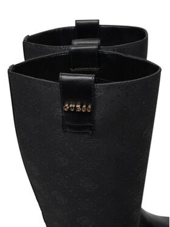 Guess Kozaki FLFYNN FAL11 Czarny