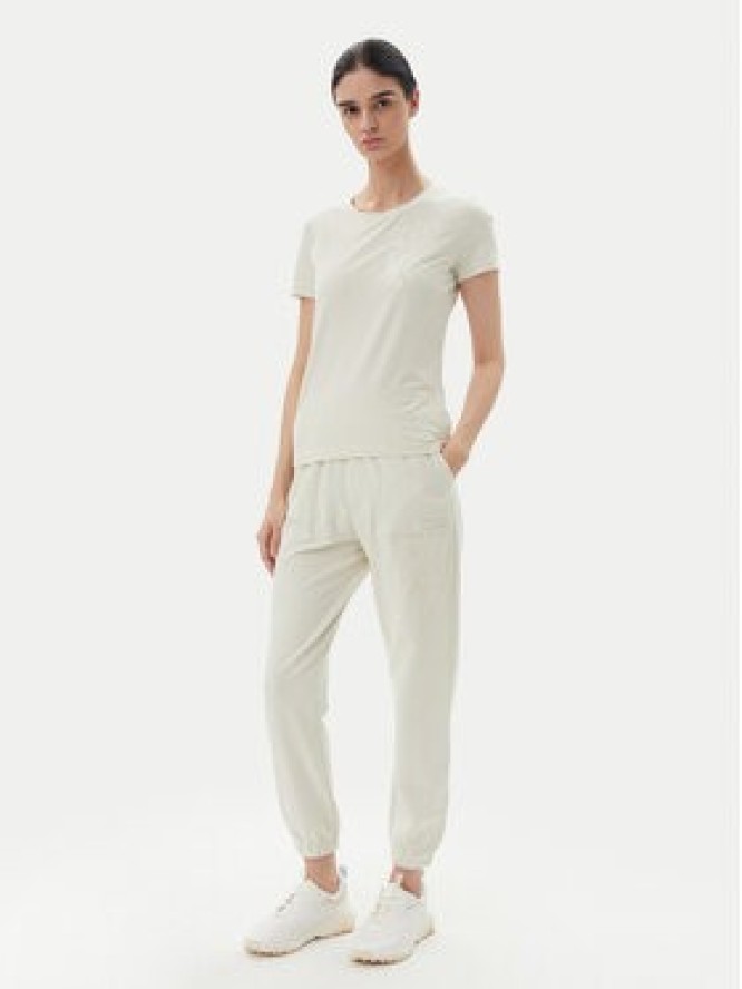 EA7 Emporio Armani T-Shirt 7W000133 AF10373 U1112 Beżowy Regular Fit