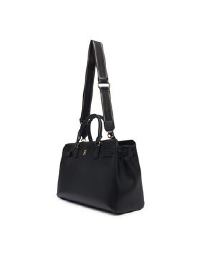Tommy Hilfiger Torebka Th Joy Satchel AW0AW19067 Czarny