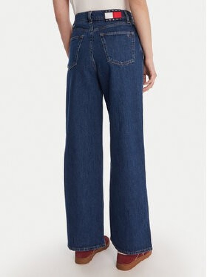 Tommy Jeans Jeansy Claire DW0DW22438 Granatowy Wide Leg