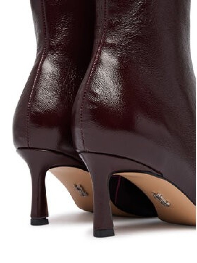 Steve Madden Botki Lulah 11003282 Bordowy