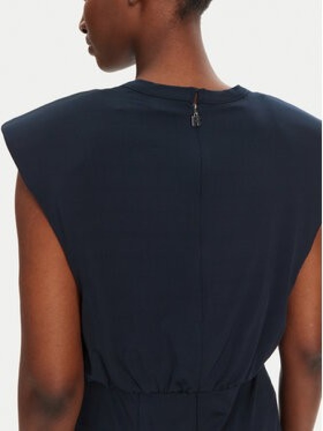 ROTATE Sukienka koktajlowa 1137042318 Granatowy Slim Fit