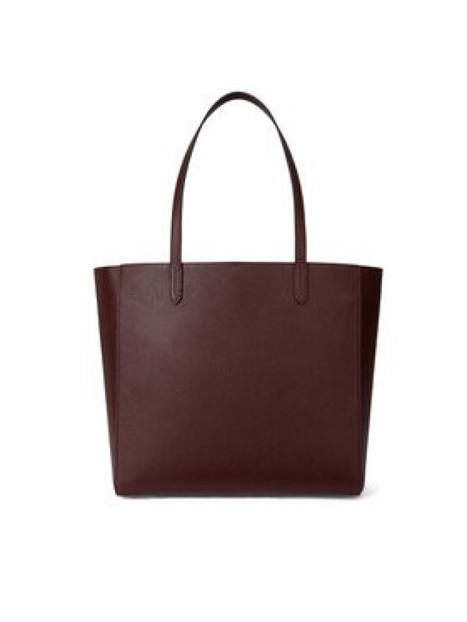 LAUREN RALPH LAUREN Torebka Large Cameryn 431960183010 Bordowy