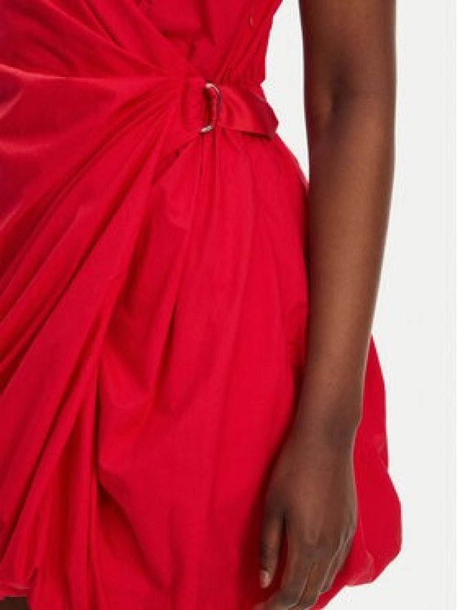 PINKO Sukienka koktajlowa Elliot 105215 A2LD Czerwony Regular Fit