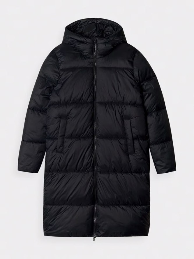 4F Płaszcz puchowy w kolorze czarnym rozmiar: XS