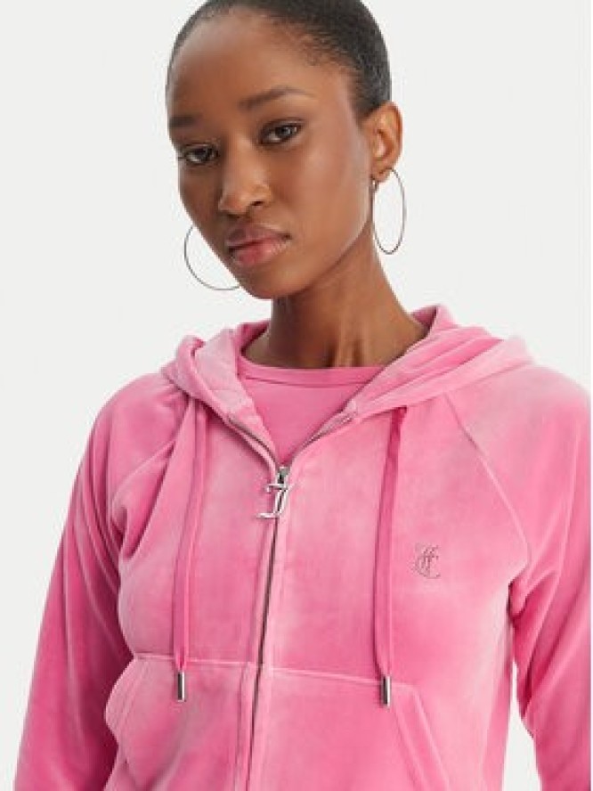 Juicy Couture Bluza Madison JCWAS126326 Różowy Slim Fit