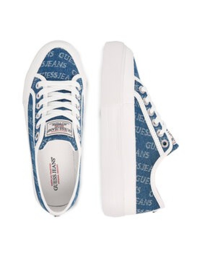Guess Jeans Tenisówki CWBEO-GJ13456 Niebieski