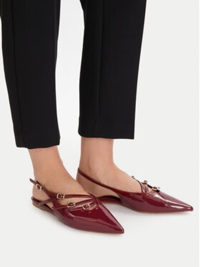 Steve Madden Baleriny Cianna SM11003709 Bordowy