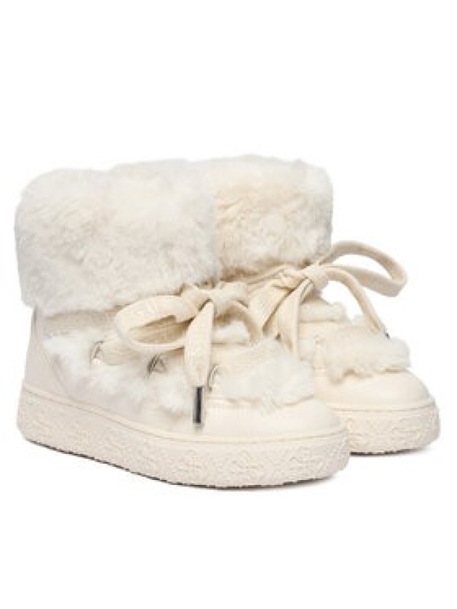 Guess Śniegowce FLFUEK FUR10 Écru