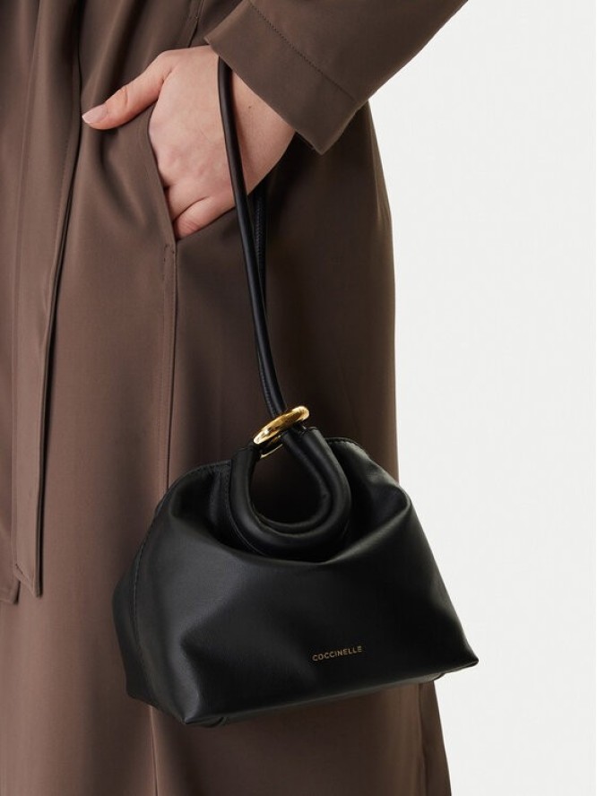 Coccinelle Torebka UAA Coccinellefinn Popuch E1 UAA 58 01 01 Czarny