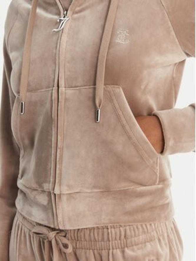 Juicy Couture Bluza Madison JCWAS126326 Beżowy Slim Fit
