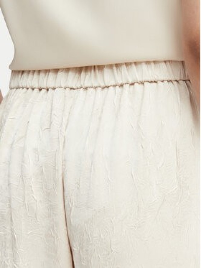 Guess Spodnie materiałowe W6GB2 8W2103 Beżowy jasny Wide Leg