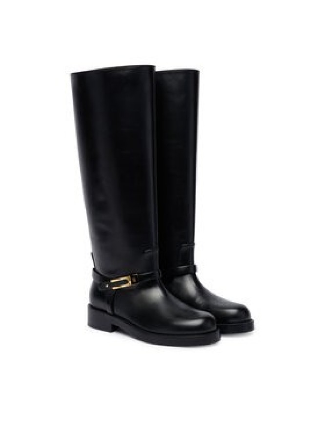 Elisabetta Franchi Oficerki SA-57B-56E2-V1050 Czarny